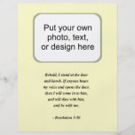 REVELATIONS 3:20 FLYER