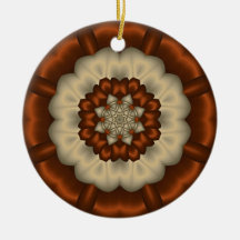 Reversable Quilted Satin Pillow Ornaments