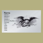 Revolutionary War Eagle Business Card business cards