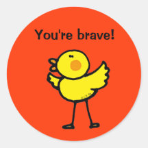 Reward sticker (You're brave!)