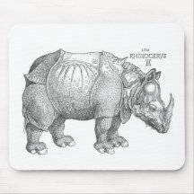 Rhinoceros Mousepads
