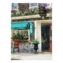 Rhode Island - Antique Shop Newport RI Personalized Announcement