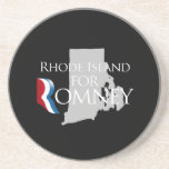 Rhode Island for Romney.png Drink Coaster