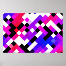 Rhombs pattern print