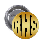 RHS - HIGH SCHOOL INITIALS IN GOLD TEXT BUTTON