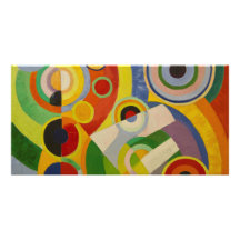 Rhythm Joie de vivre by Robert Delaunay 1930 Photo Card