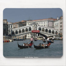 Rialto Bridge, Venice Mousepads