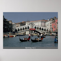 Rialto Bridge, Venice Posters