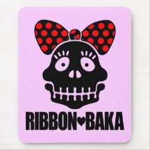 RIBBON-BAKA マウスパッド