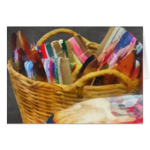 Ribbons in Basket Cards