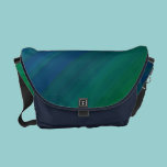 Rich Blue and Green Pattern Rickshaw Messenger Bag messenger bags
