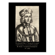 Richard III: Hide 'n Seek Champion postcards