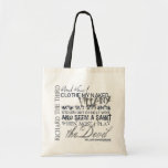 Richard III Villainy Quote Tote Bag