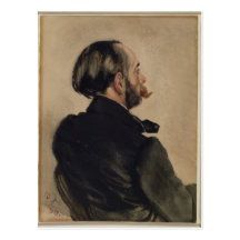 Richard, the Brother of the Artist, 1860 Postcard