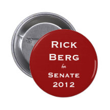 Rick Berg 2012 Buttion Buttons