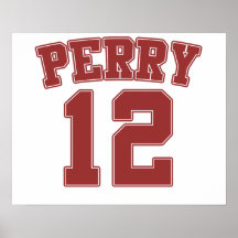 Rick Perry 2012 election Poster