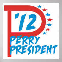 Rick Perry 2012 for President Print