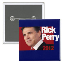 Rick Perry 2012 Pin