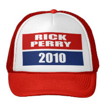 RICK PERRY FOR GOVERNOR TRUCKER HAT