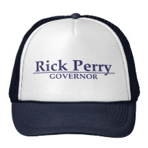 Rick Perry Governor Trucker Hats