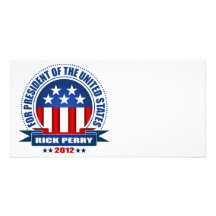 Rick Perry Photo Card Template