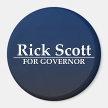 Rick Scott for Governor Fridge Magnet
