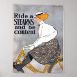 Ride a STEARNS and be content Posters