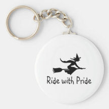 Ride With Pride Key Chain