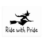 Ride With Pride Postcard