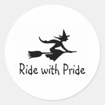 Ride With Pride Sticker