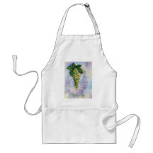 Riesling White Wine Grapes Apron