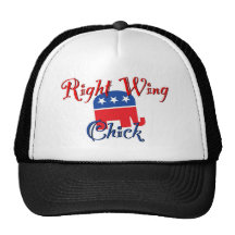 Right Wing Chick Mesh Hat