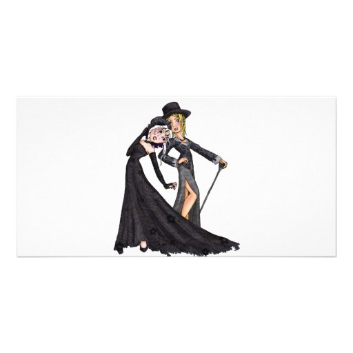 Rill and Zoe Picture Card