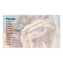 Rinaldo And The Old Warrior Detail Business Card Template