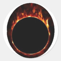 ring fire ball stickers