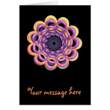 Rings Around the Ring Greeting Card
