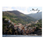 riomaggiore italy post card
