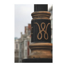 Ritz Carlton Hotel in London Stretched Canvas Print