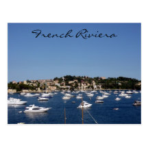 riviera villefranche postcards