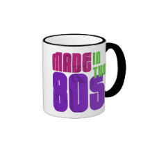 Riyah-Li Designs Made In The 80s Coffee Mugs