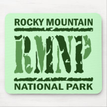 RMNP ROCKY MOUNTAIN NATIONAL PARK MOUSEPAD