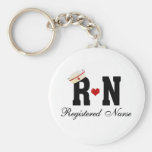 RN Registered Nurse Keychains