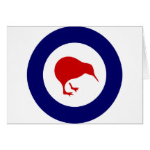Rnzaf roundel, New Zealand Greeting Card