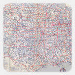 Road map United States Stickers