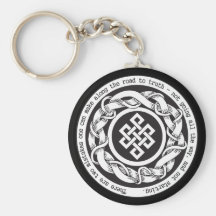 Road to Truth Endless Knot Keychains