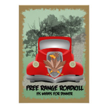 Roadkill Dinner Invitation