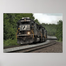 Roadrailer Freight Train Print