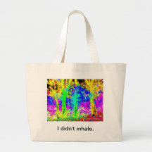 Roadside Scene Canvas Bag