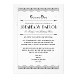 Roaring 20's Speakeasy Theme Party Invitations invitations