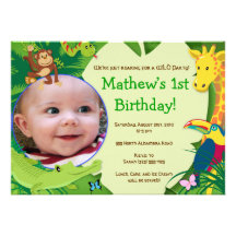 "Roaring for some Fun" Party Invitation